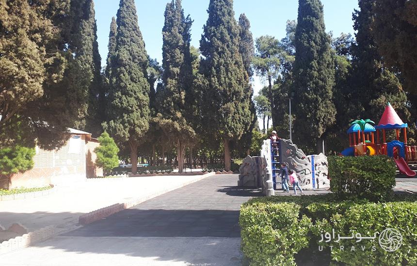 ورودی و بوستان کودک باغ ملی شیراز